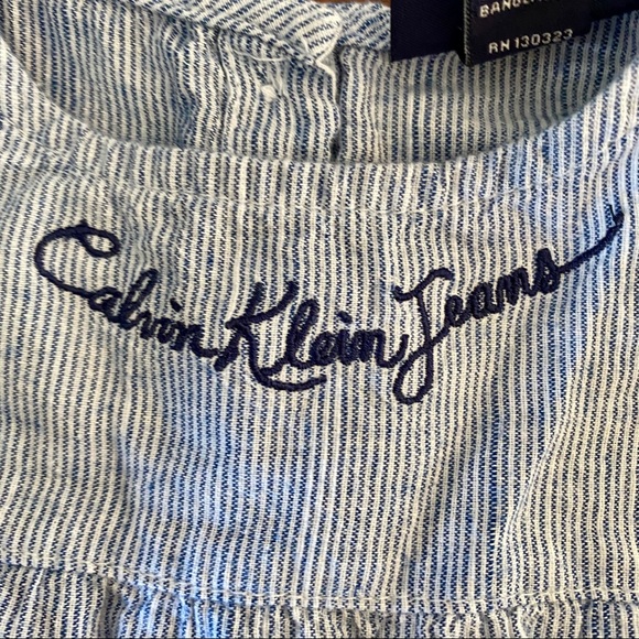 Calvin Klein Ruffle Dress with Capri Pants 18m - Picture 4 of 9